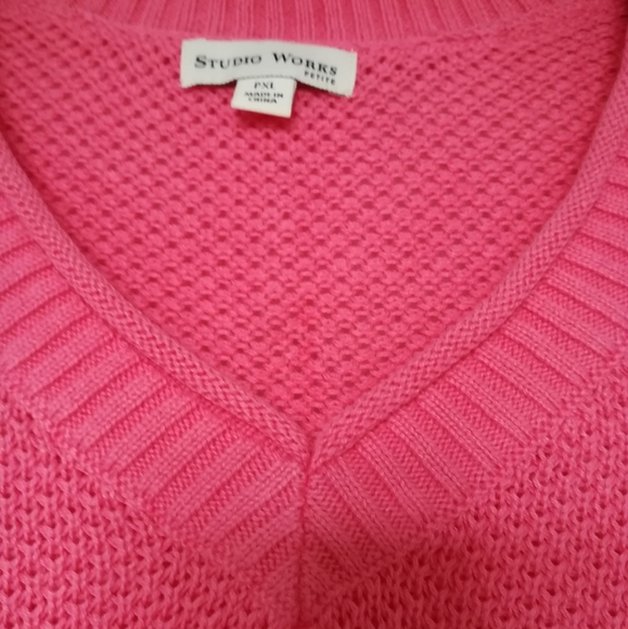 Studio Works long sleeve knit sweater size XL - Picture 3 of 12